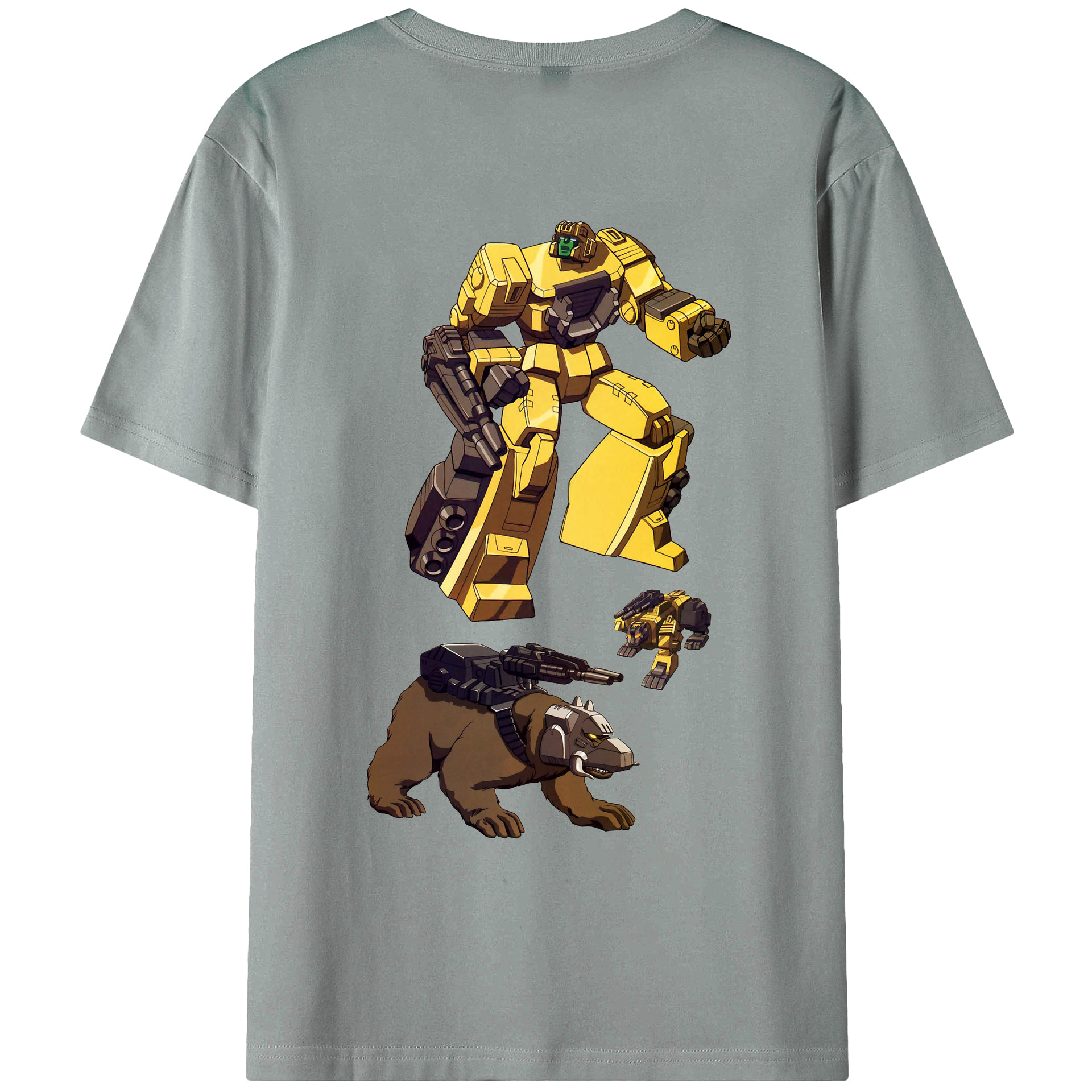 （画像用）  綿100％ メンズ半袖Tシャツ（バックプリント） 通気性